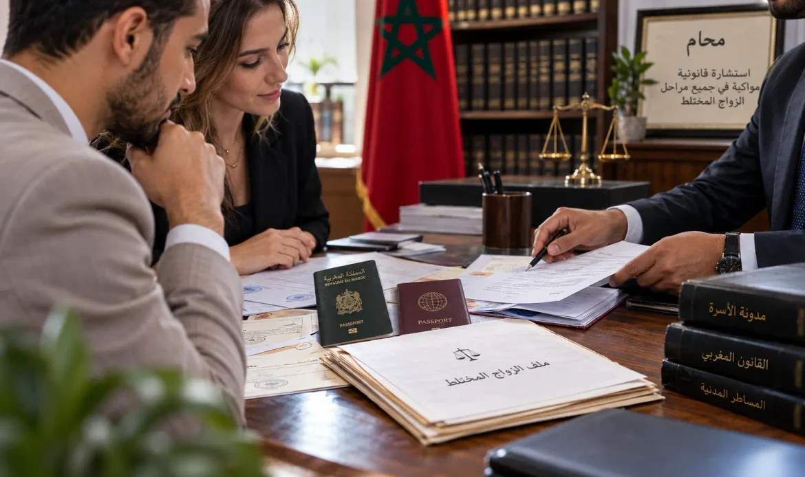 مدة إجراءات الزواج المختلط في المغرب